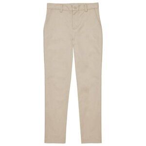Classroom 51943 Girls Plus Flat Front Trouser Pant Khaki